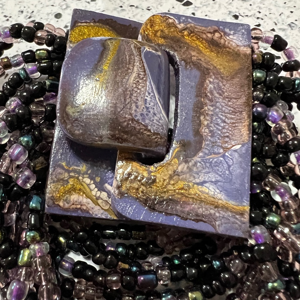 Beautiful Multicolor Multilayered Rhinestones Bra… - image 6